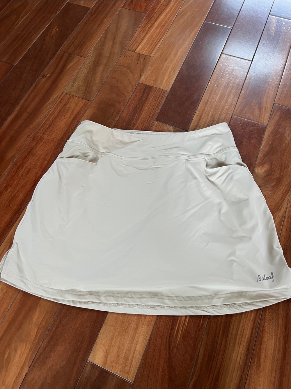 Baleaf Cream Performance Skort with Pockets